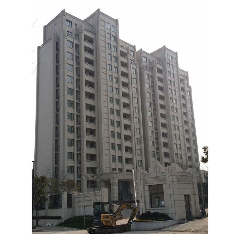 上海虎墙小区外墙真石漆施工
